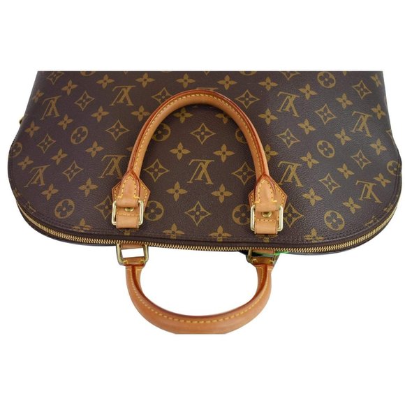 LOUIS VUITTON Alma Large Monogram Canvas Satchel - Picture 4 of 12